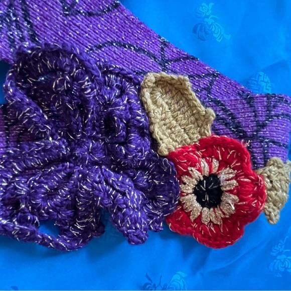 💐Beautiful CHACOK vintage crochet and embroidered bag. NWOT - Picture 6 of 15